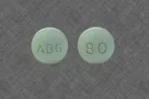 Oxycodone 80mg pill image