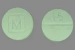 m15 green pill image
