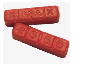 Red Xanax Bar